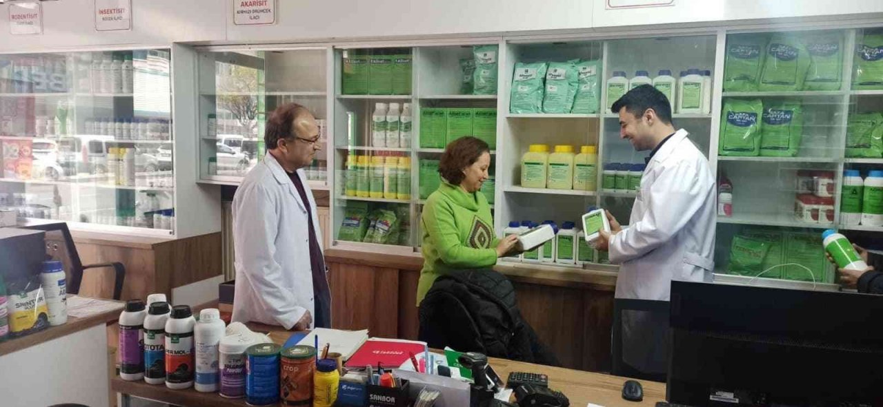 Afyonkarahisar’da bitki koruma ürünü bayilerine yönelik denetim