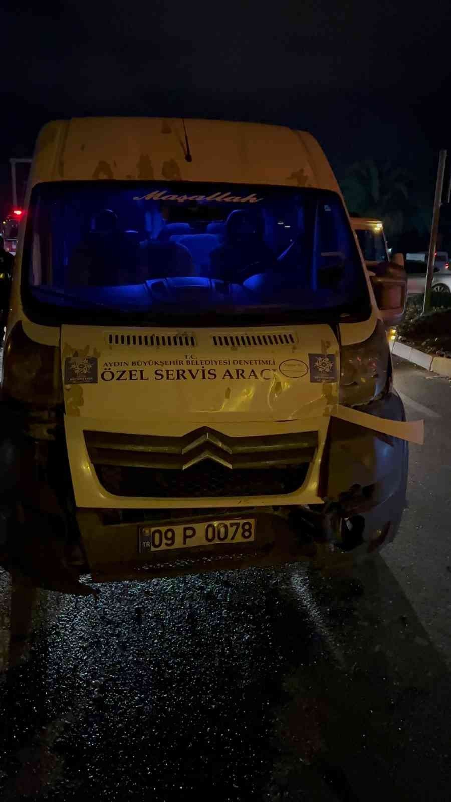 Aydın’da trafik kazası: 2 yaralı