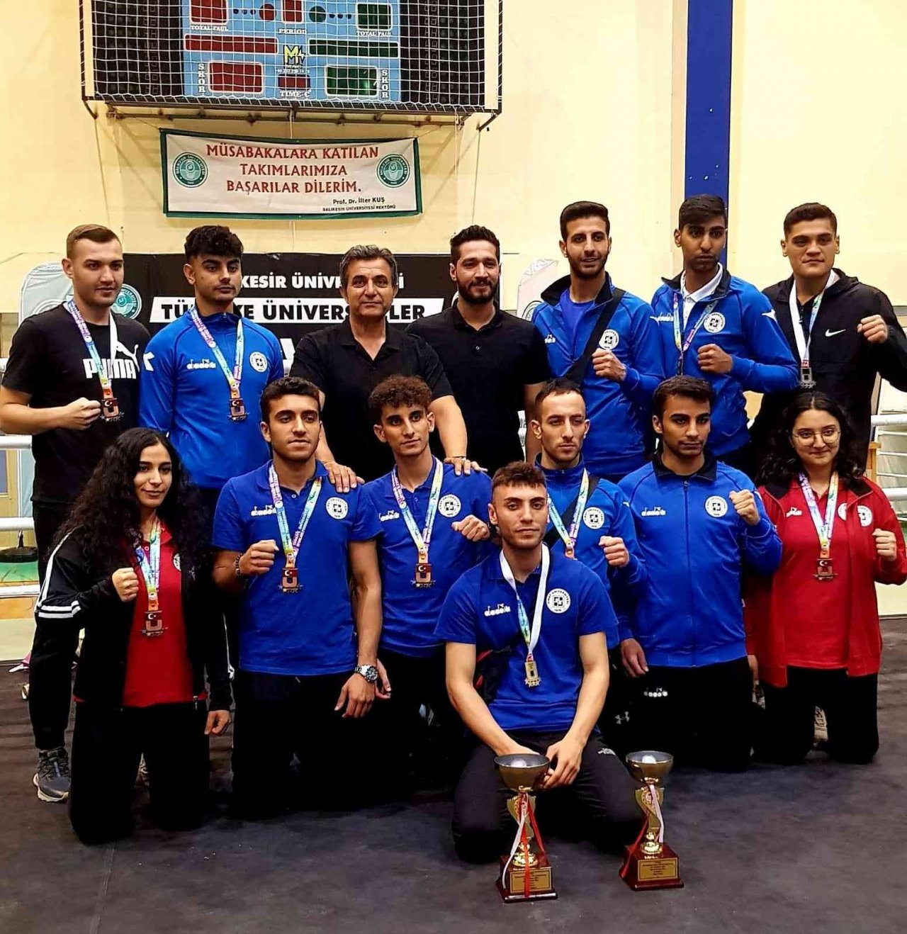 FÜ spor müsabakalarında 11’inci oldu