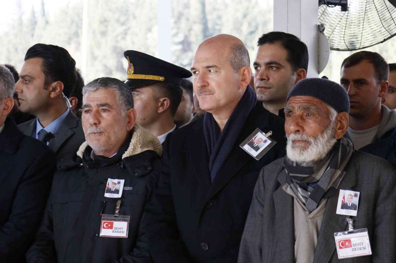 Otobüs kazasında şehit olan Yasin Eroğlu, son yolculuğuna uğurlandı