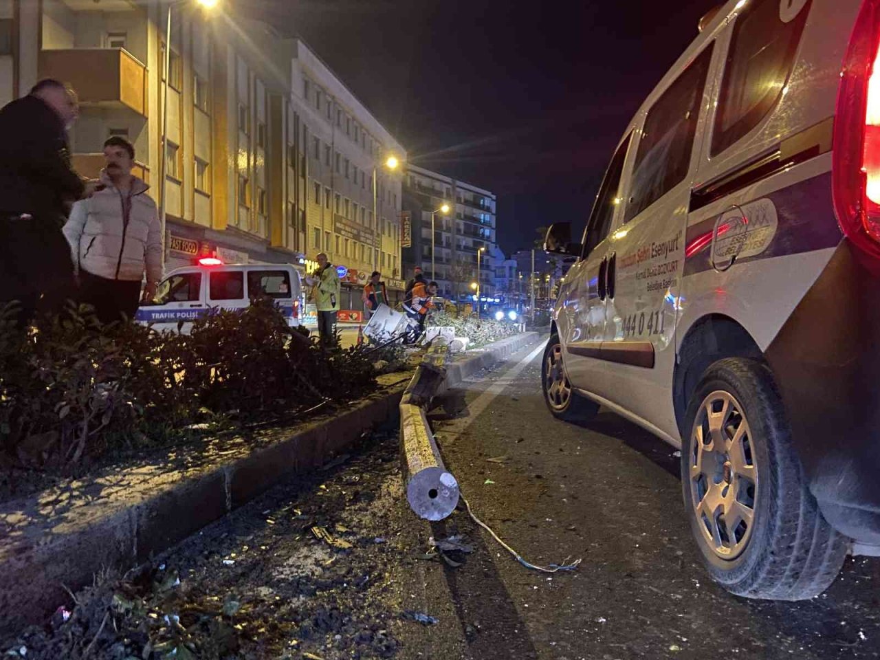 Doğan Araslı Bulvarında feci kaza: 1 ölü, 2 yaralı