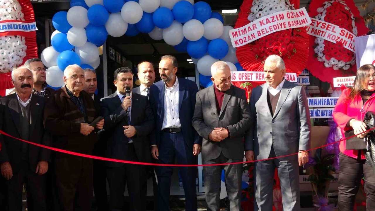 İhlas Mağazası’nın 162’nci şubesi Kozan’da açıldı