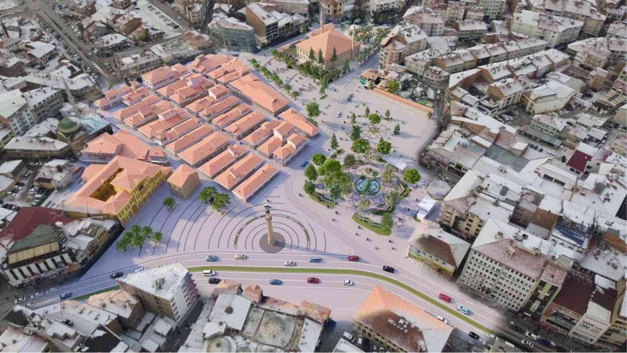 Tarihi meydan projesi için DOKAP’tan 6 milyon 750 bin TL hibe