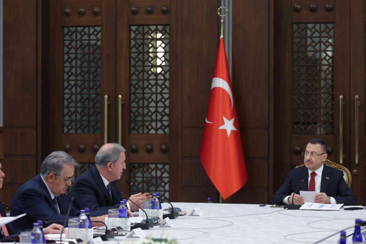 Cumhurbaşkanı Yardımcısı Oktay, MSB’nin düzenleme ihtiyaçlarına yönelik toplantıya başkanlık etti