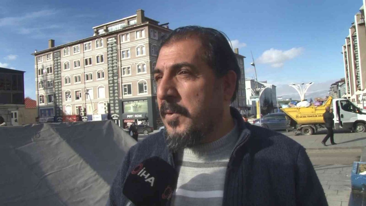 Son yılların en sıcak kış ayını geçiren Erzurum’da vatandaş şaşkın