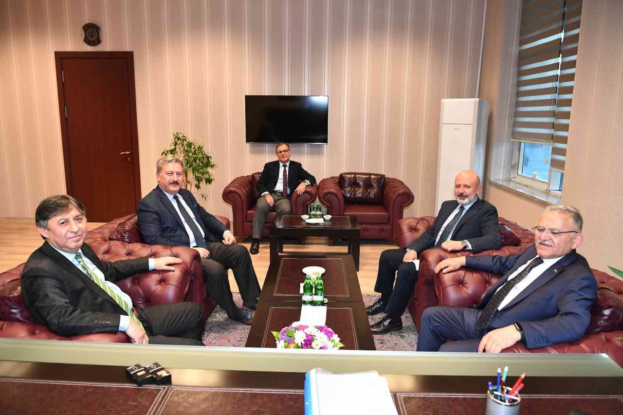 Büyükkılıç ve ilçe belediye başkanlarından yargı mensuplarına ziyaret