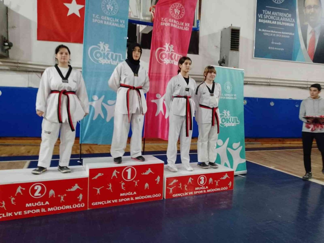 Köyceğizli taekwondo sporcuları madalyalara ambargo koydu