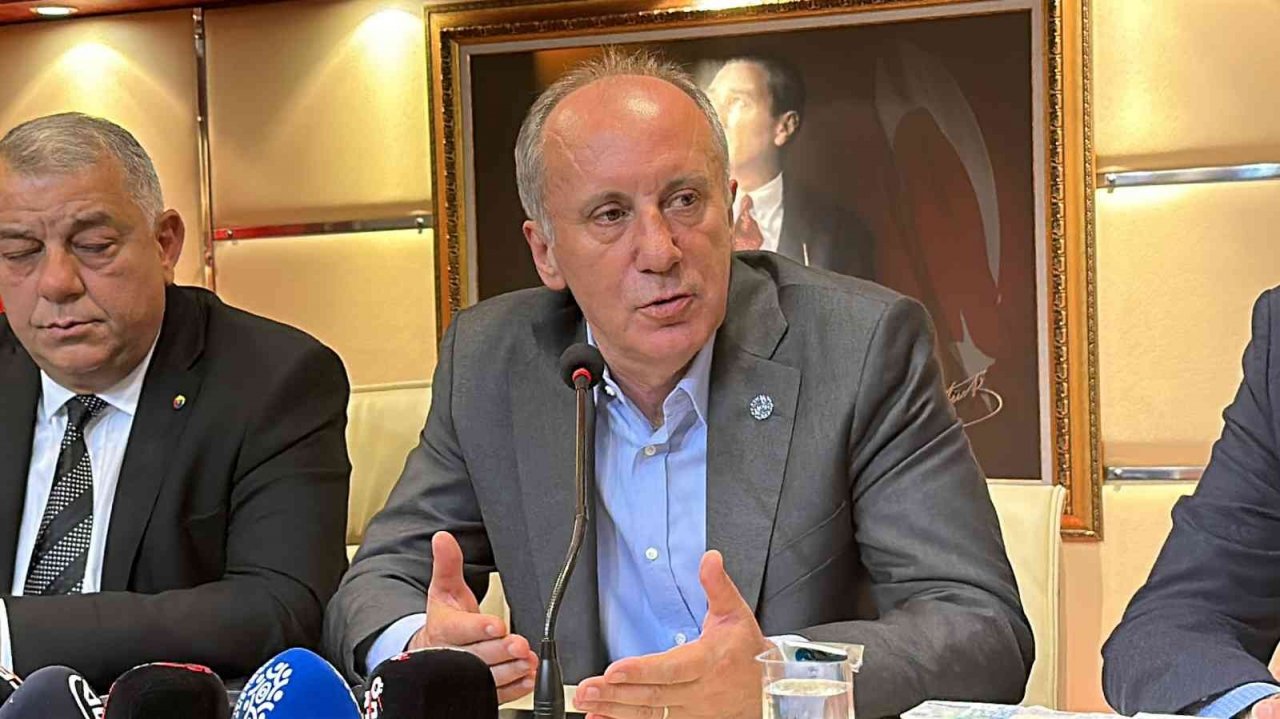 Muharrem İnce: “İHA, SİHA ile mücadele etmiyoruz”