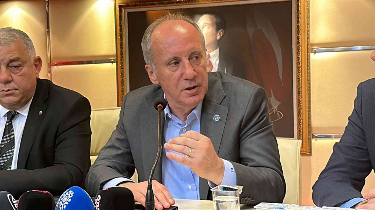 Muharrem İnce: “İHA, SİHA ile mücadele etmiyoruz”