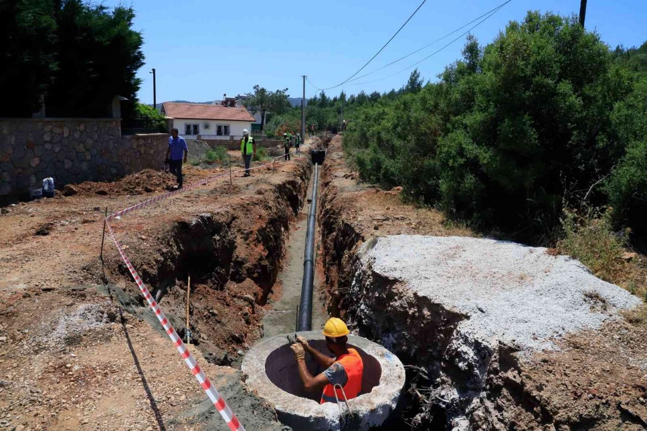185 milyon TL’lik Hisarönü-Ovacık Kanalizasyon hattı tamamlandı