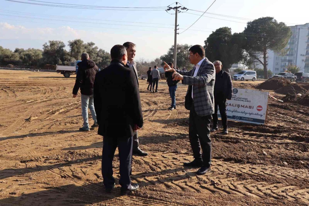 Nazilli Belediyesi Pınarbaşı Mahallesi’nde çalışmalarını sürdürüyor