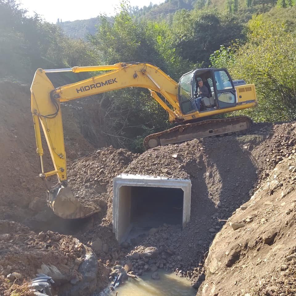 Ordu’ya 10 bin metre yağmur suyu hattı