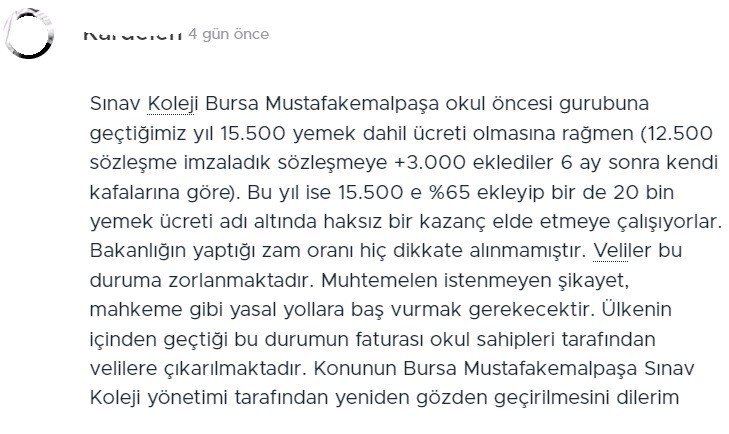 Yüzde 65’i az bulan özel okullar, acısını yemek ve ulaşımdan çıkartıyor