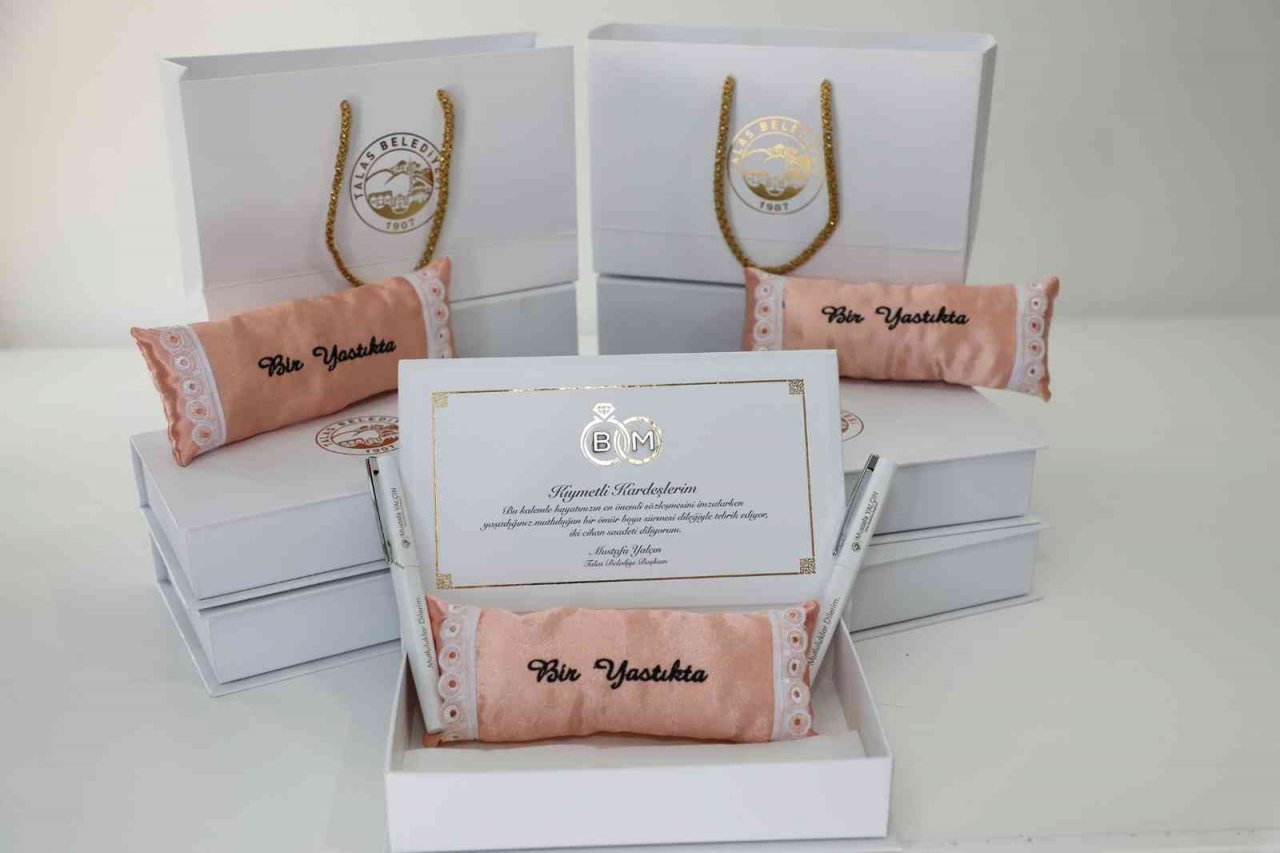 2022’de Talas’ta bin 456 çift ‘evet’ dedi