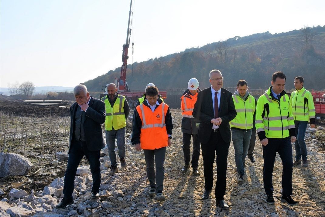 İstanbul- İzmir Otoyolu TEKNOSAB Kavşağı yapım çalışmaları başladı