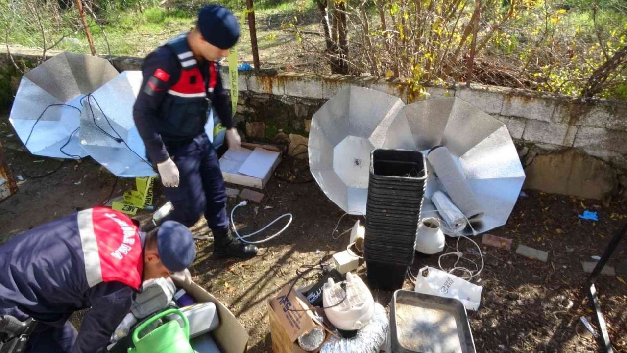 Şüpheli ölüme giden Jandarma, evde Skunk serasıyla karşılaştı