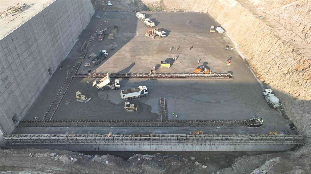 Aydın’da Sarıçay Barajı yükseliyor