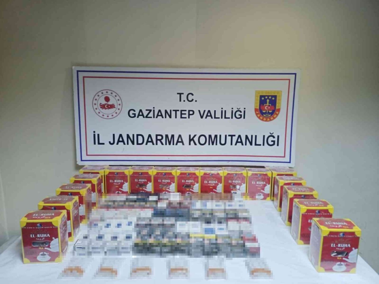 Gaziantep’te 135 litre kaçak alkol ele geçirildi