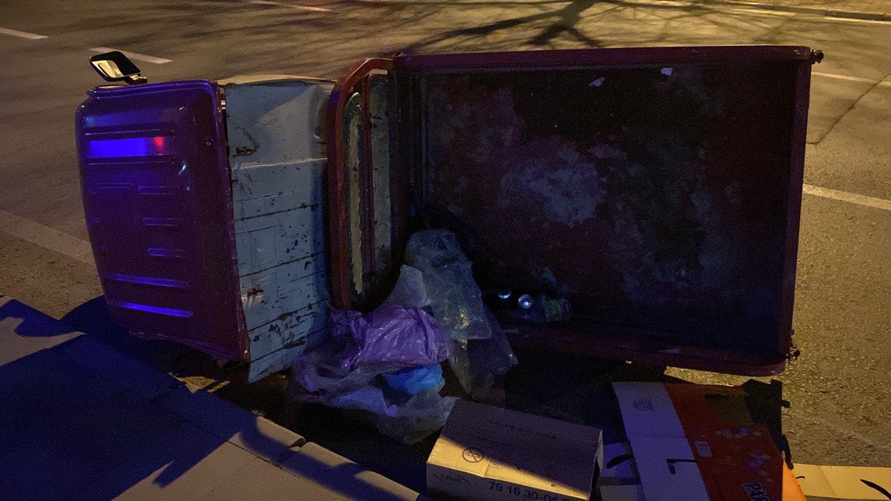 Otomobil ile moped çarpıştı:1 yaralı