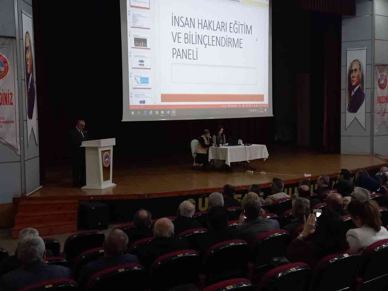 Muhtarlara ’İnsan Hakları Eğitim ve Bilinçlendirme’ Paneli