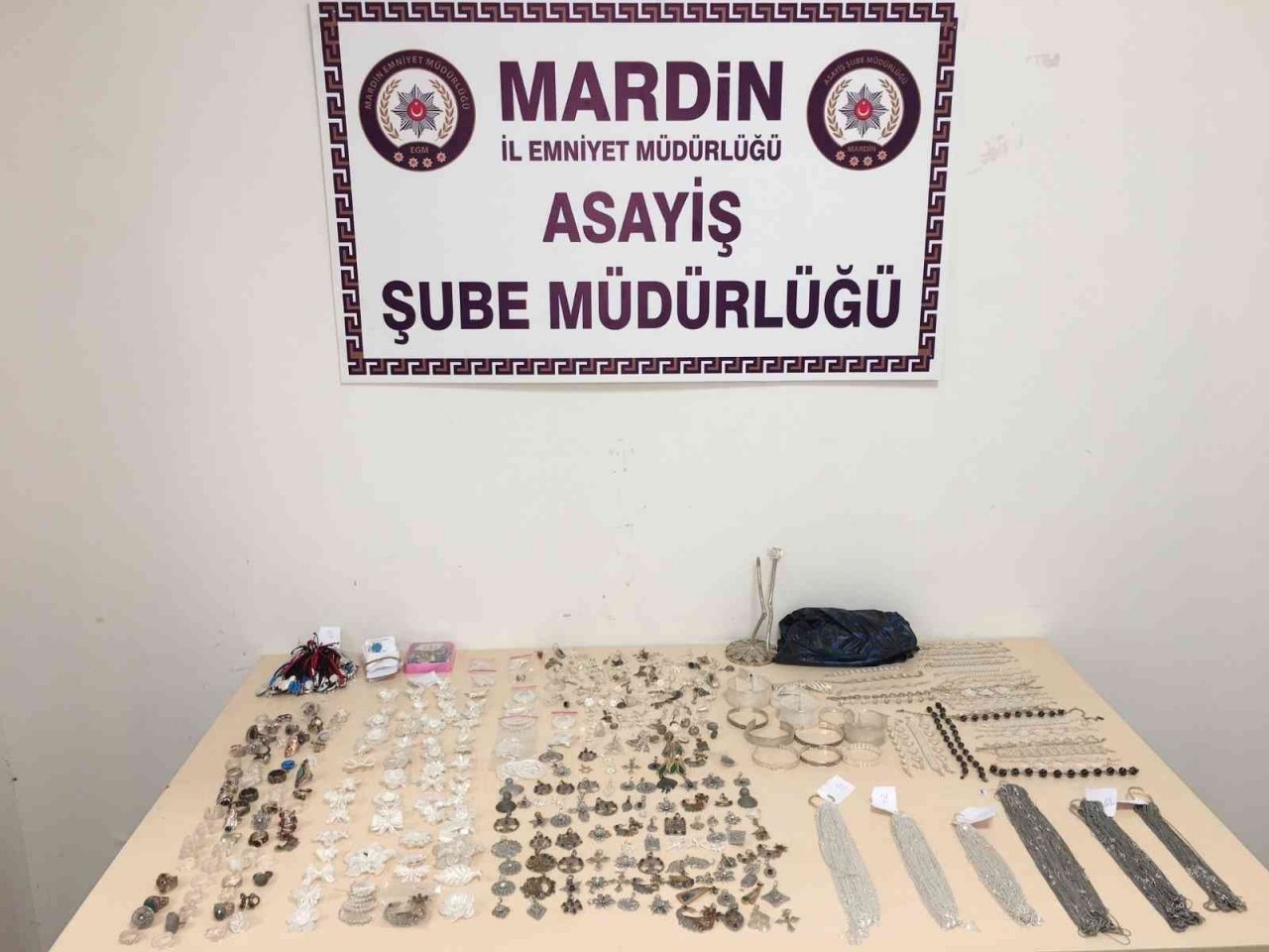Mardin’de 1 milyon liralık telkâri hırsızlığı
