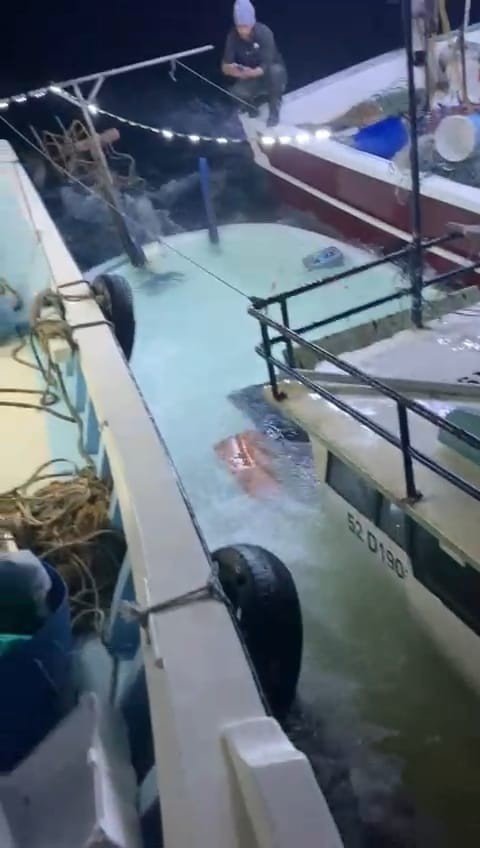 Ordu’da balıkçı teknesi batma tehlikesi geçirdi