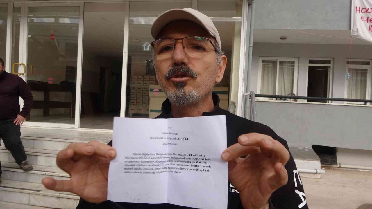 Marmaris’te bir apart krizi daha