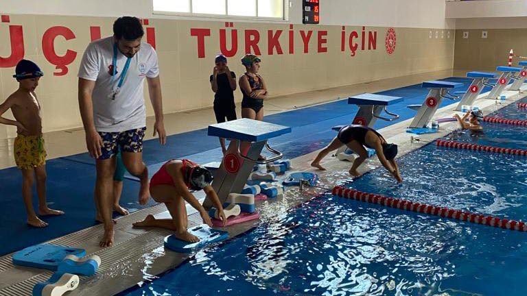 Geleceğin şampiyonları olimpiyatlara hazırlanıyor