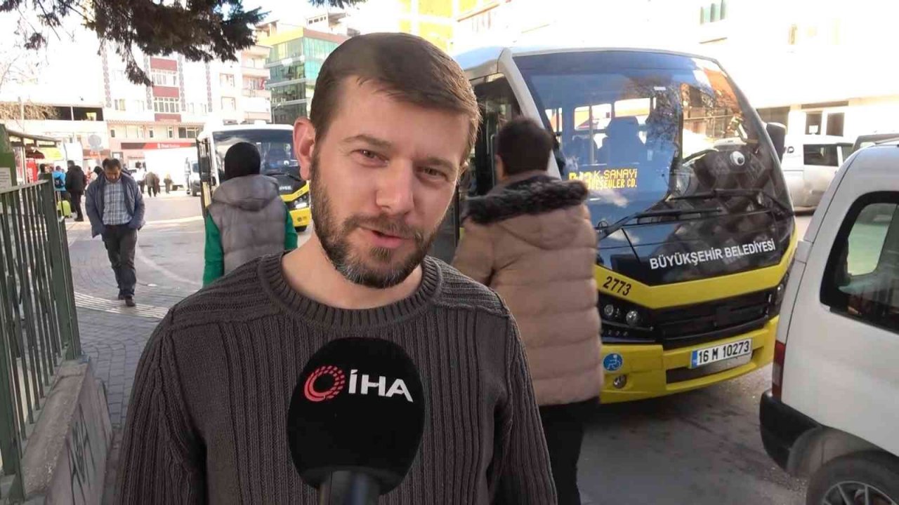 Yolcu rahatsızlandı, otobüsü acile böyle çekti