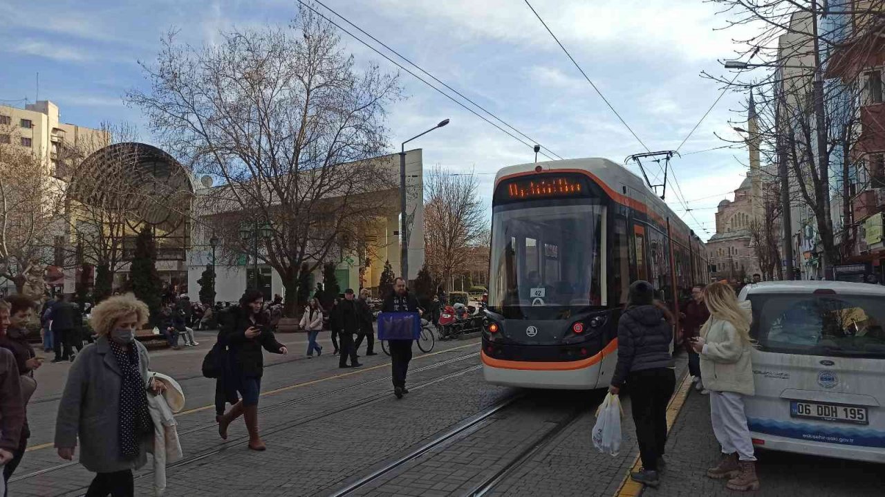 Eskişehir’de şaşırtan görüntü