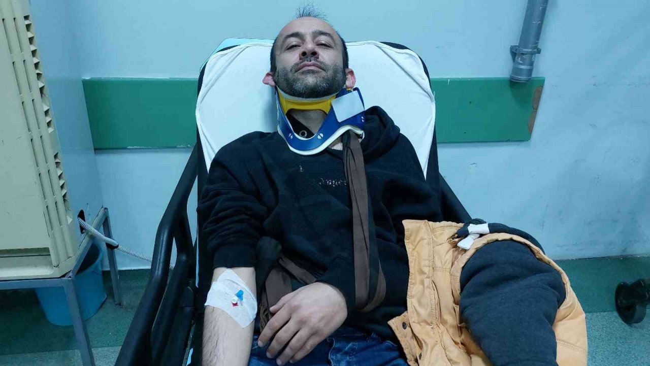 Samsun’da otomobil bariyere çarptı: 1 yaralı