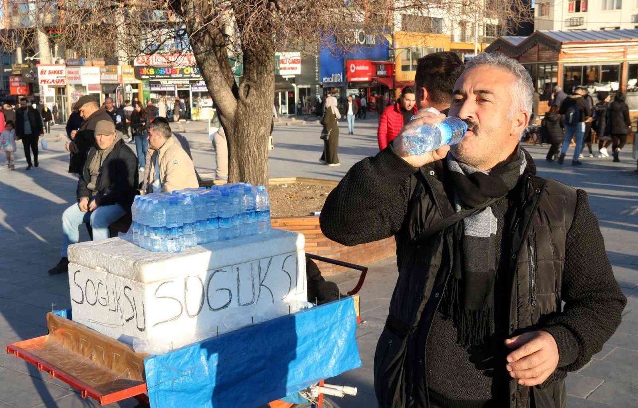 Sivas son 93 yılın en sıcak Ocak ayını yaşıyor