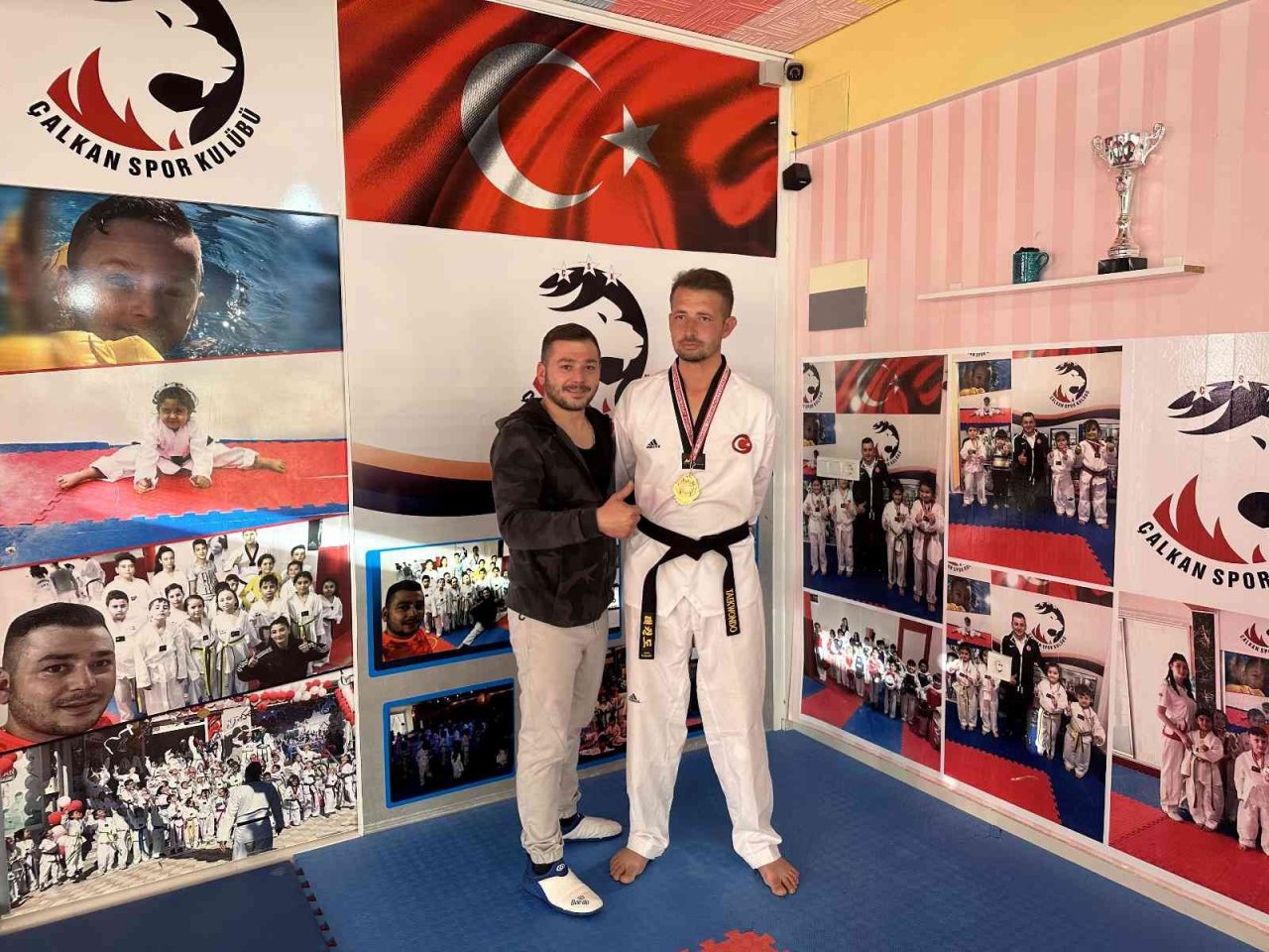 Milli sporcu Recep Özdemir, Para Taekwondo Türkiye şampiyonu oldu