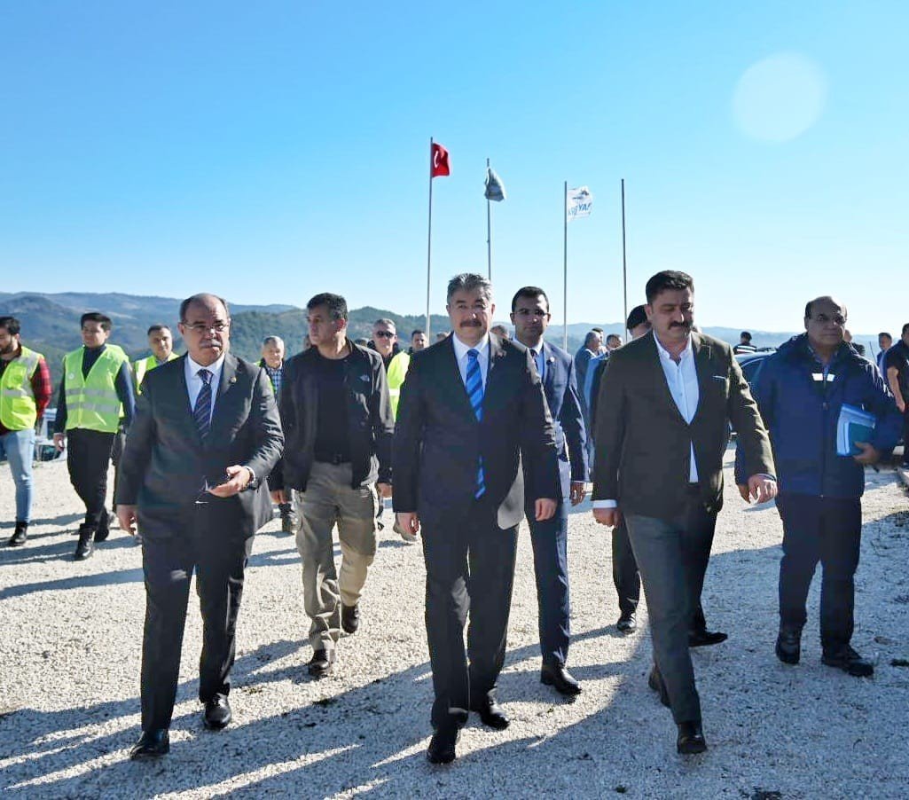 Vali Yılmaz: "Barajı tamamlandığında 15 bin hektar toprak suyla buluşacak"