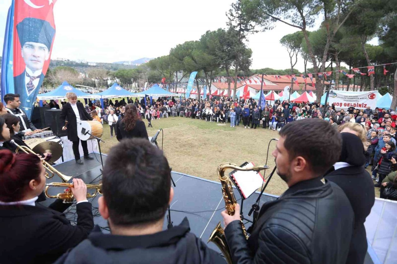 Aydın kültürüyle Erzurum kültürü Aydın Tekstil Park’ta buluştu