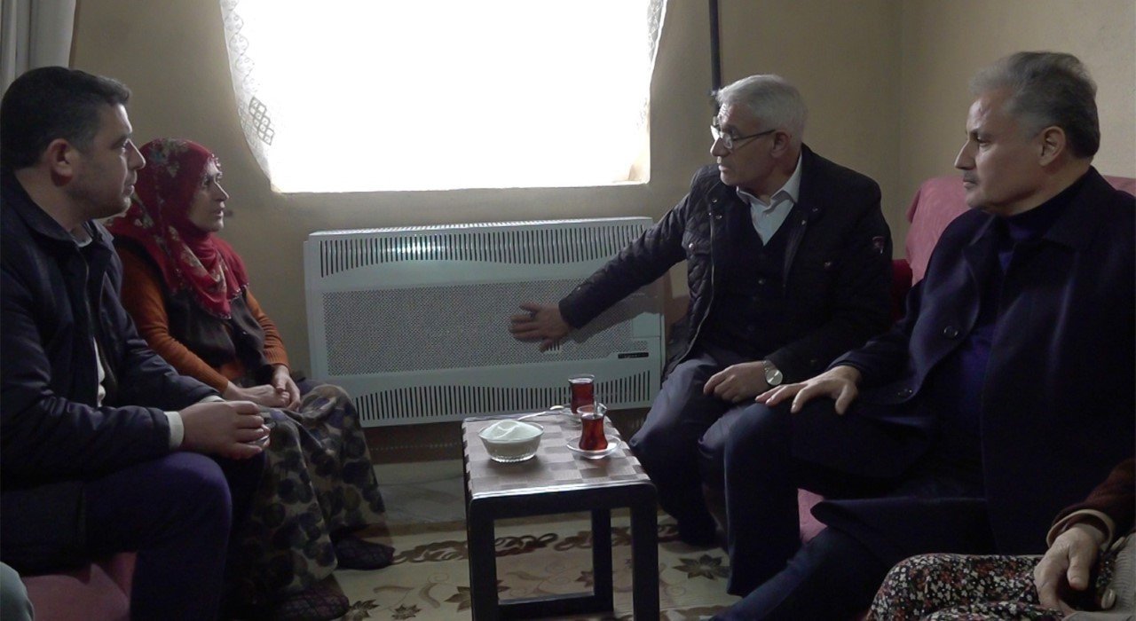 Battalgazi’de 400 dar gelirli aileye doğal gaz desteği