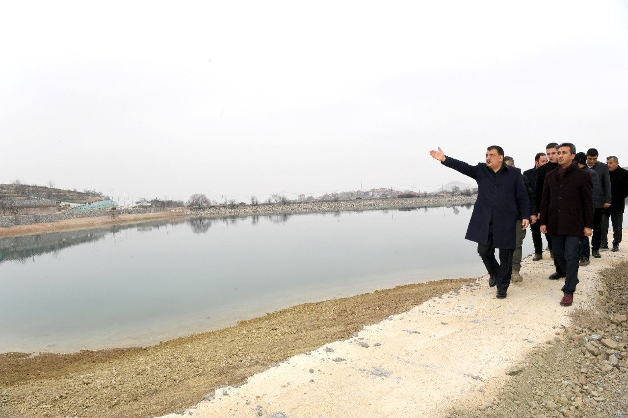 Başkan Gürkan, Orduzu bölgesinde yapılan çalışmaları yerinde inceledi