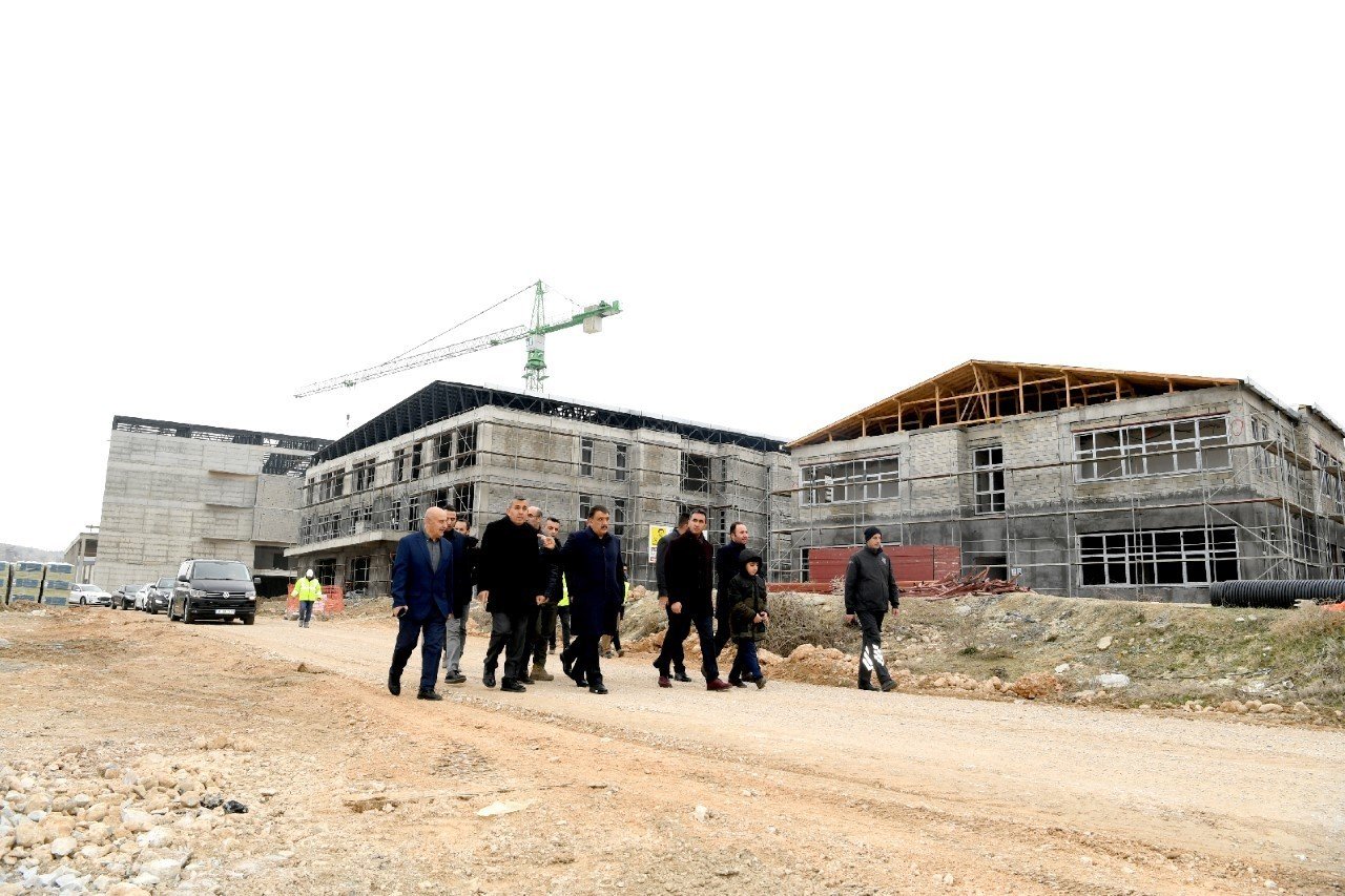 Başkan Gürkan, Orduzu bölgesinde yapılan çalışmaları yerinde inceledi