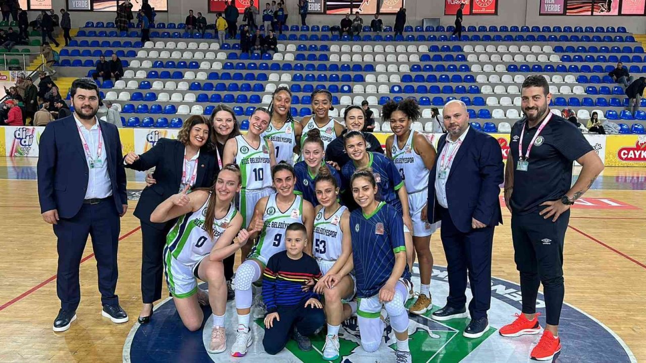 TKBL: Rize Belediyesi: 71- Melikgazi Kayseri Basketbol: 63