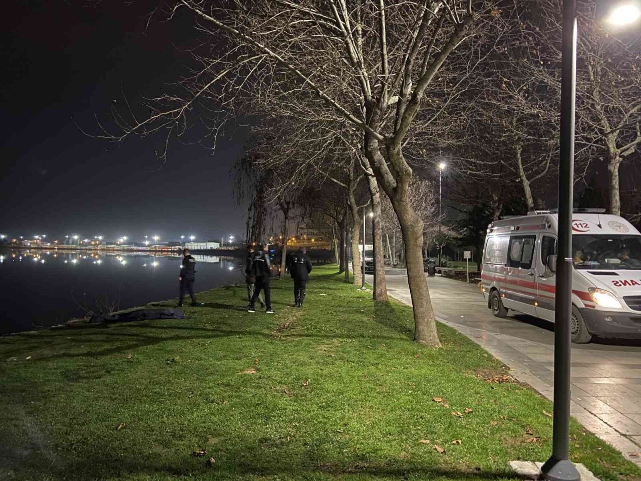 Küçükçekmece Gölü’nde şüpheli ölüm