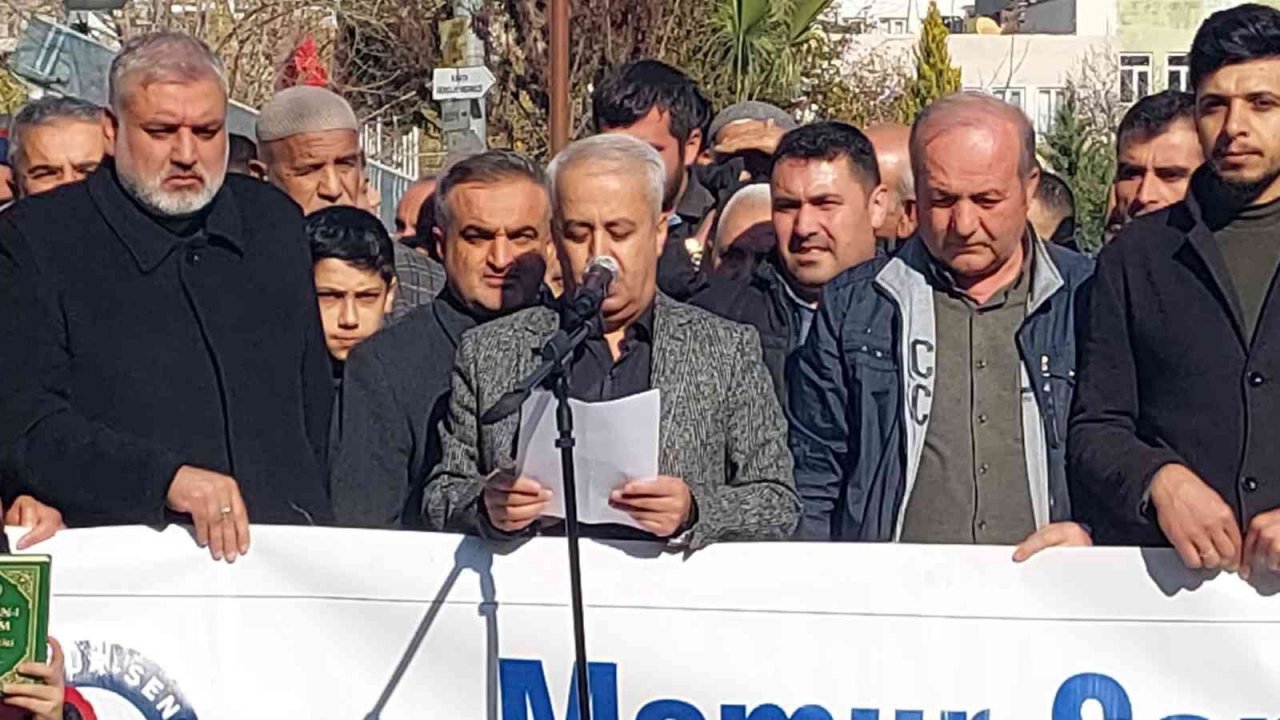 Kur’an-ı Kerim’in yakılmasına Kahta’dan tepki