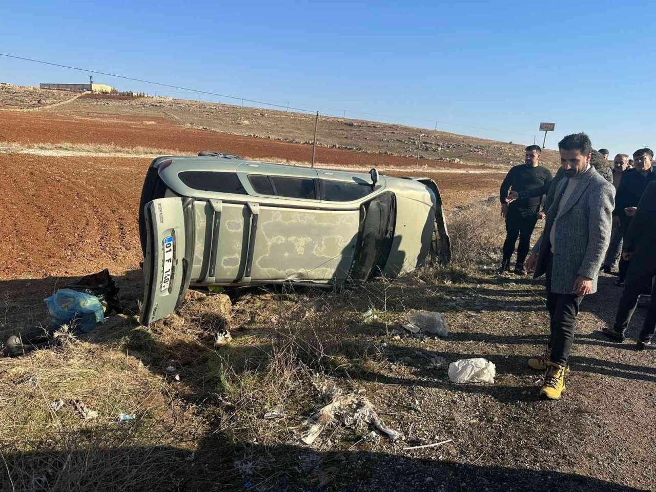 Midyat’ta trafik kazası: 3’ü çocuk 7 yaralı