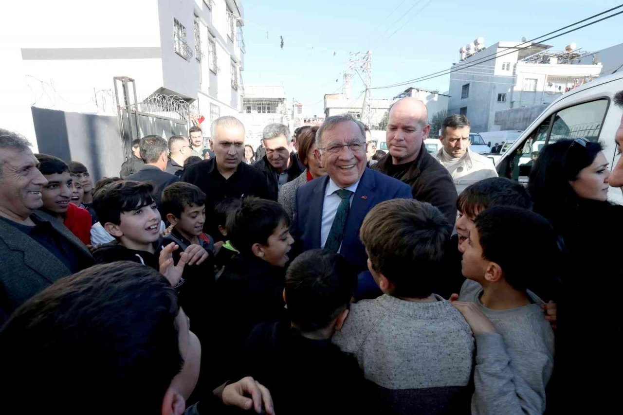 Çocukların park sevinci