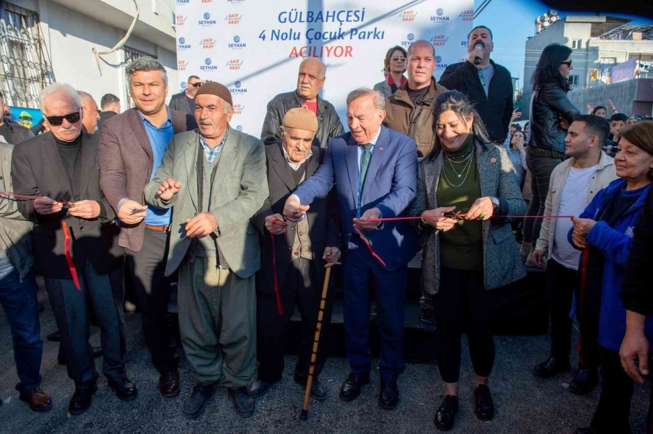 Çocukların park sevinci