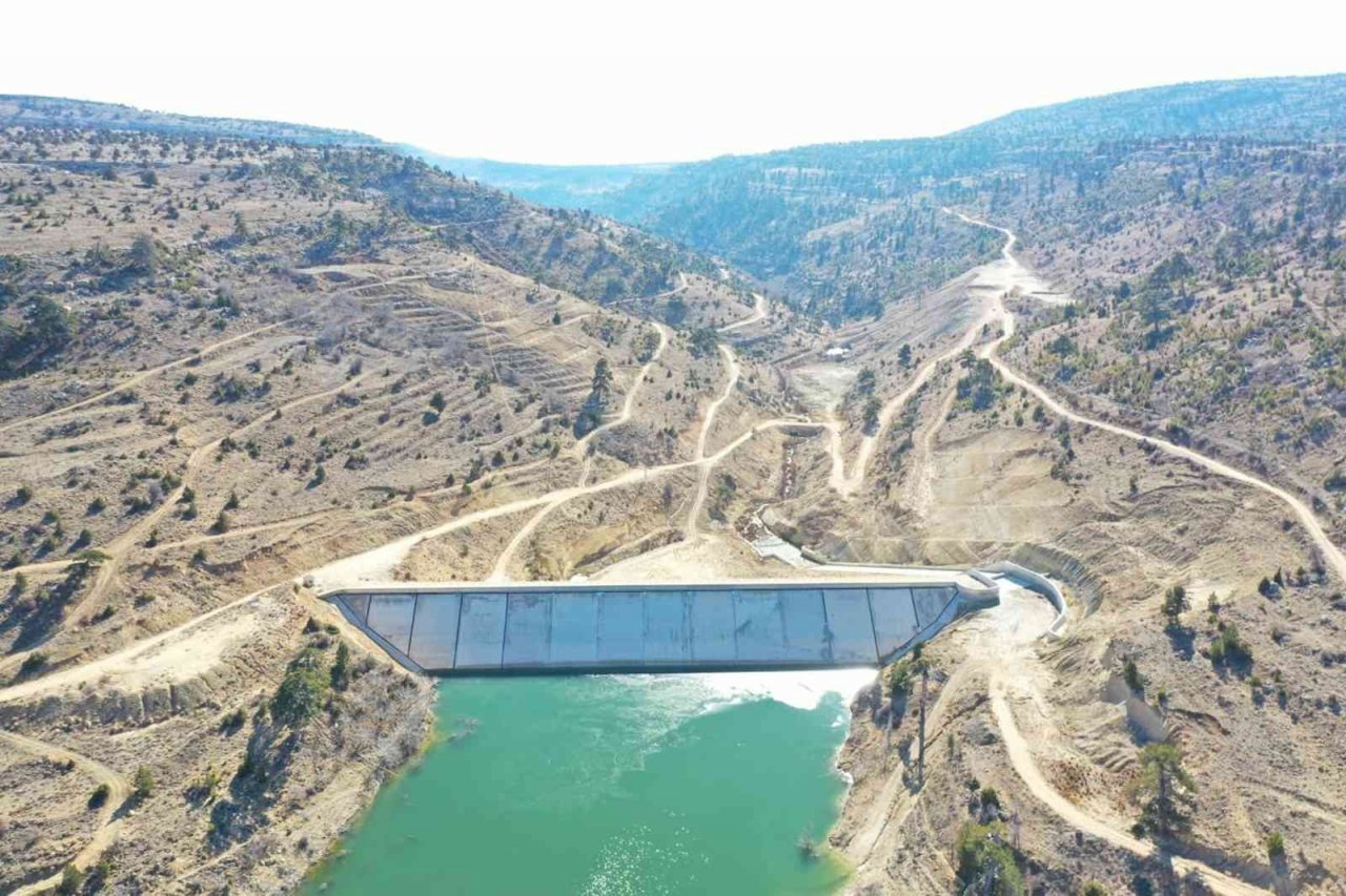 Dereyurt Göleti’nde sular yükselmeye başladı