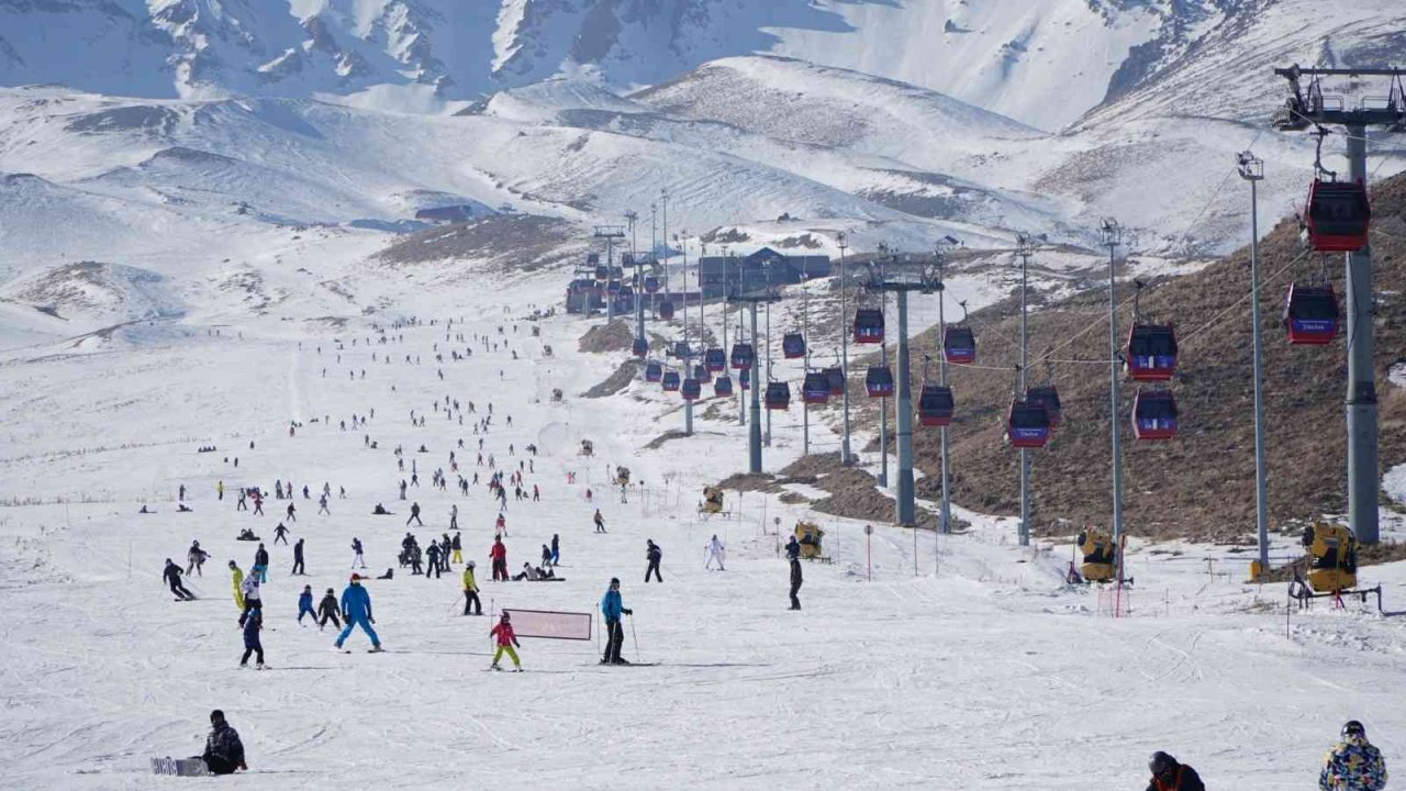 Erciyes’te sömetir yoğunluğu