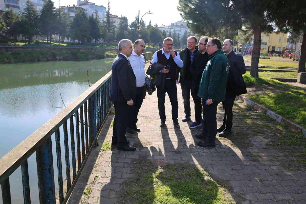 Terme Çayı ıslah projesi çalışmaları sürüyor
