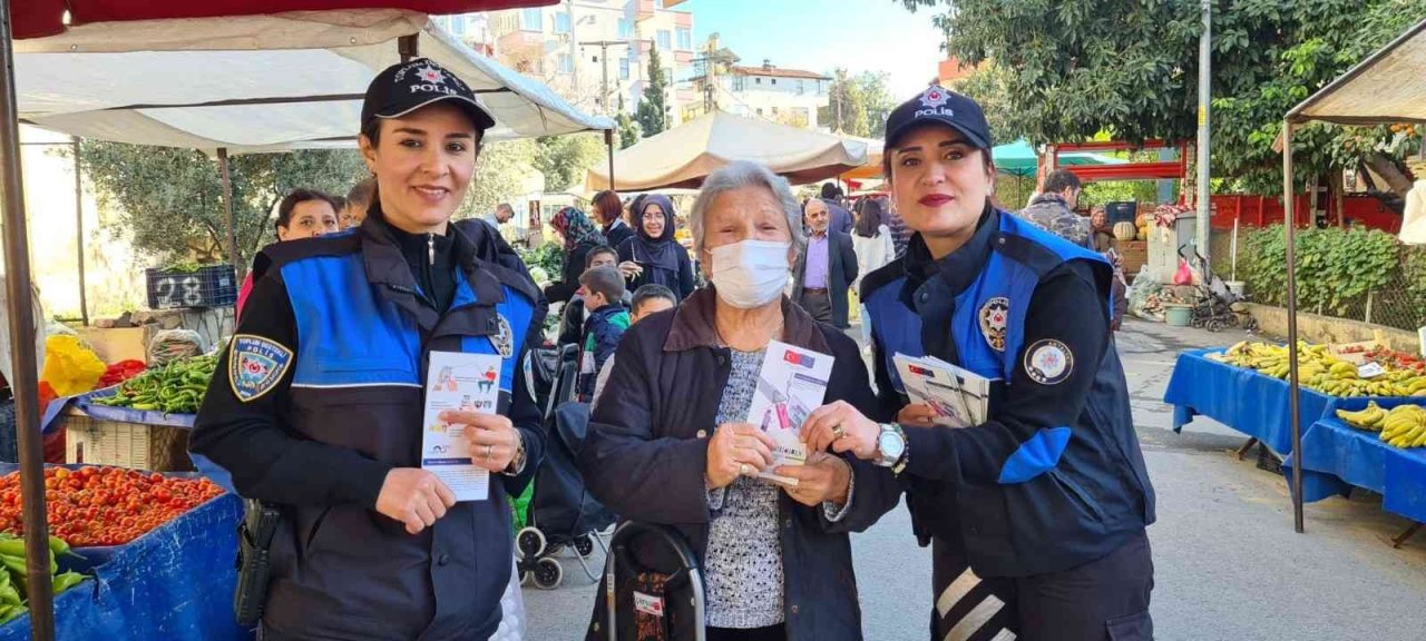 Esnaf ve vatandaşlar dolandırıcılara karşı uyarıldı