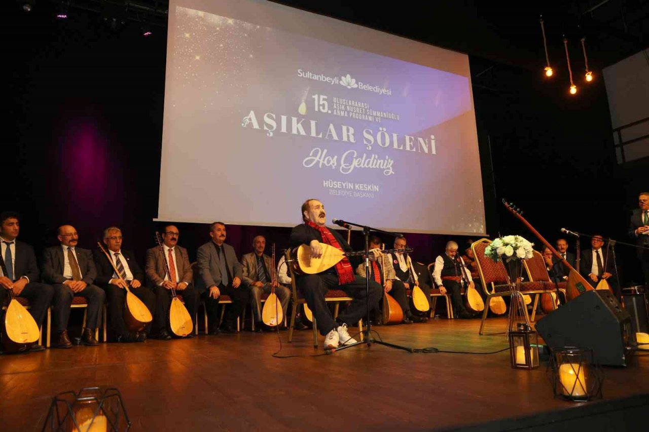 Sazın ve sözün ustaları Sultanbeyli’de buluştu