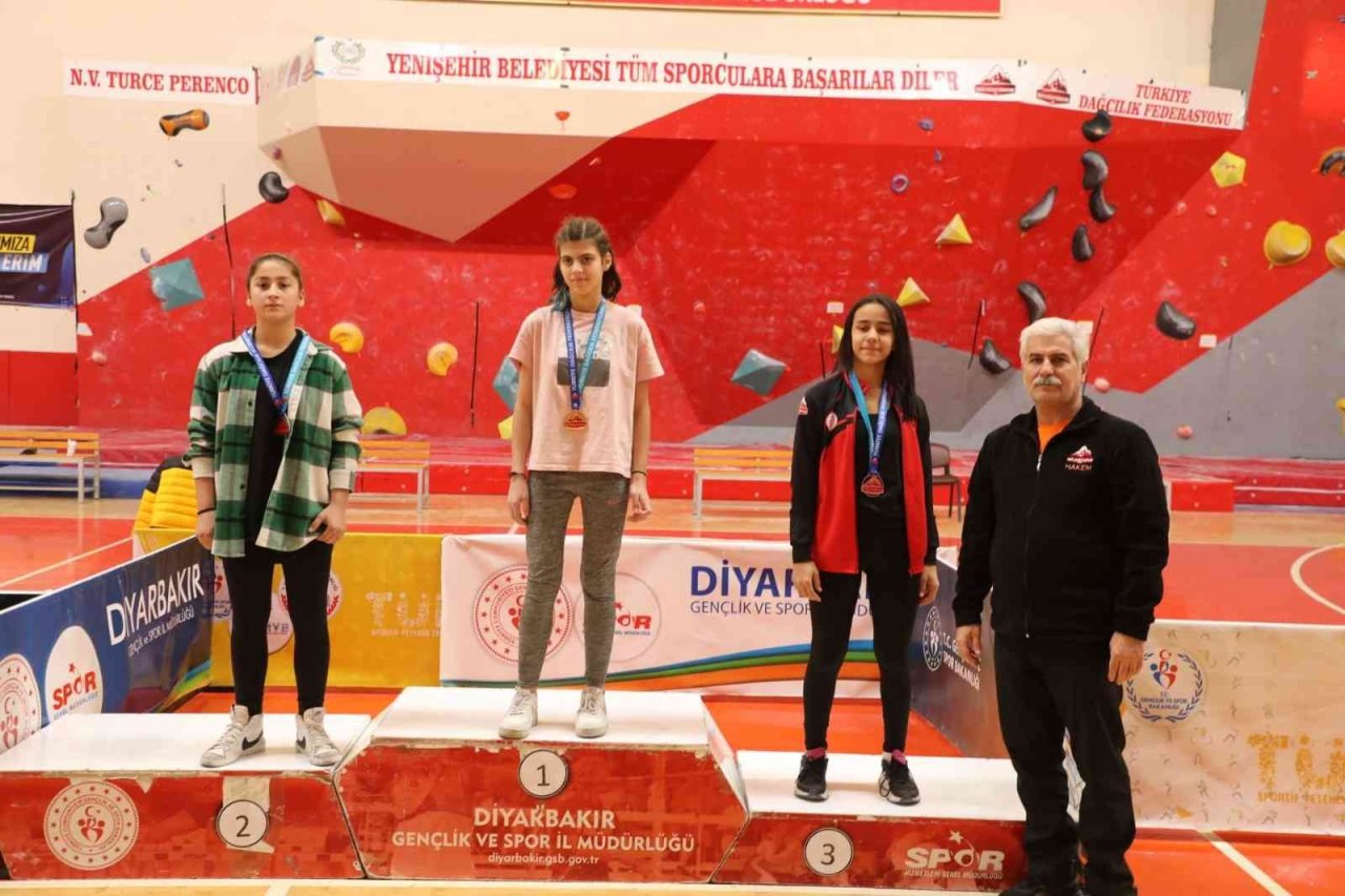 Diyarbakır’da Tırmanış Türkiye Şampiyonası düzenlendi